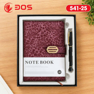 ( Sét Quà Tặng 20/11 ) Sổ Bìa Da A5 Tặng Kèm Bút Ký Đựng Trong Hộp Quà Cao Cấp Giao Màu Ngẫu Nhiên 541-25