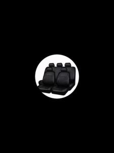 Luxury Leather Car Seat Cover Diamond Lattice Full Wrap Cushion for Automotive Interior Car Seat Cover
