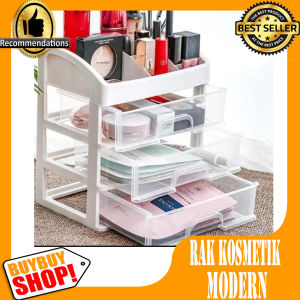 Rak Kosmetik Modern 3 Susun / Kecantikan / Makeup / Aksesoris Makeup / Tas Makeup & Organizer