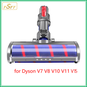Vacuum Cleaner Accessories Floor Brush Heads Suitable for Dyson V6/V7/V8/V10/V11/V15/DC Series V10slim/V12slim Sweeper Replacement Roller Head