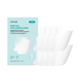 ANUA Salmon DNA PDRN Collagen Melting Patch for Glass skin Smile Line Patches Wrinkle Patches Melting Thin Collagen Patch Firming for Fine Lines Glow Korean Skincare 2 Pairs x 4EA Patch Only
