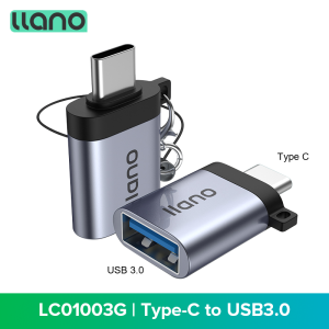 Llano OTG Adapter Type C to USB 3.0 Adapter USB C OTG Conversion head Charging & Data Transmission Convertor
