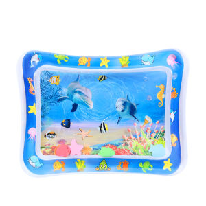 【Ghopeful】Water Mat for Baby Inflatable PVC Marine Animal Water Pad Toy Baby Crawling climbing pad Cushion Infant Toddler Water Play Toys Infants Toddlers Summer Fun Activity Play Toys Outdoor Playmat Toy