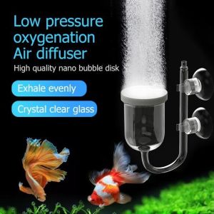 GiiMall Fish tank aquarium air refined nano gas plate grass cylinder oxygen pump low pressure oxygen pump