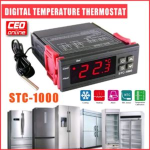 CEO STC-1000 Digital Temperature Thermostat Controller Refrigerator Freezer Fridge Chiller R134a R600a R404a