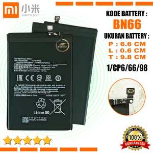 Baterai POCO C40 / 220333QPG Battery Xiaomi BN66 / BN-66 Batre Pocophone Original