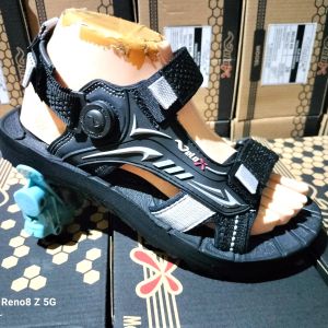 Sandal Gunung Pria Velo Hiking 100% Pabrikan / Sendal Petualang Outdoor Cowok Tahan Air Anti Slip