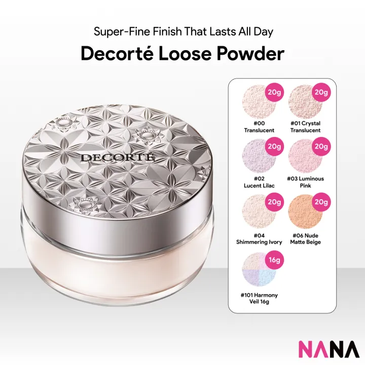 DECORTÉ Loose Powder #101 Harmony Veil 16g All Types Skin