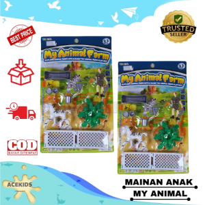 Mainan Anak My Animal Kebun Binatang Mini Edukasi
