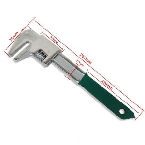 Mỏ lết Chữ F với Khả Năng Vặn Ren Téc Mỏ Lết Kìm nước chữ F Vặn Ống - Hợp Kim Chất Lượng Cao - Sỉ Dụng Cụ Tốt