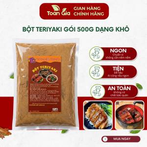 Bột teriyaki Toàn Gia gói 500g nêm nếm sẵn đậm đà chuẩn vị nhà hàng làm từ thành phần tự nhiên