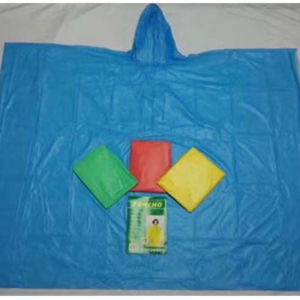 1 Pcs Disposable Adult Emergency Waterproof Rain Coat（Random color）