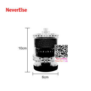 เครื่องกรองน้ำแบบ3-In-1เซรามิกตู้ปลาวงกลมถังปลาขนาดเล็กให้ออกซิเจนตู้ปลาห้องน้ำมินีนิวเมติกที่มีออกซิเจนเงียบสนิทมากตัวกรองแบบ3-In-1ถังปลาขนาดเล็กตู้ปลา