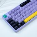 [Keycap only】Gmk Taro Keycap hoa oải hương tím Key Cap 129 Phím Cherry Hồ Sơ PBT Năm Mặt Thăng Hoa Keycaps Cho công tắc Cherry MX Trò Chơi Bàn Phím Cơ Keychron/Rk61/Gk61/Anne Pro 2. 