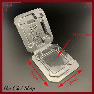 [The Cici Shop] 10pcs CPU clamshell TRAY BOX AMD Case Holder Protection สำหรับ AMD AM2 AM3 FM1 FM2