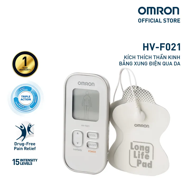 Máy Xung Điện Trị Liệu OMRON HV-F021 - Chứng Minh Lâm Sàng Giảm Đau Cơ & Khớp