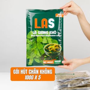 Lá giang khô sấy lạnh hút chân không gói 200gr 500gr | LAS Việt Nam