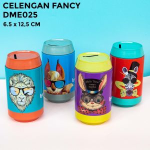 Celengan Kaleng Koin Tabung DME 025