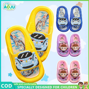 AOJU Summer Anti slip Thickened Cartoon Cute Girls Baby Kindergarten Boys Childrens Indoor Childrens Slippers