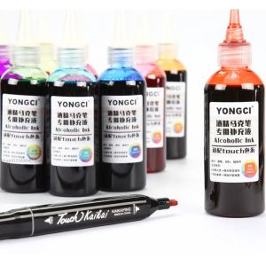 100ML Marker Replenishing Liquid Universal Filling Ink Oily Color Marker Ink Filling Liquid Art Supplies