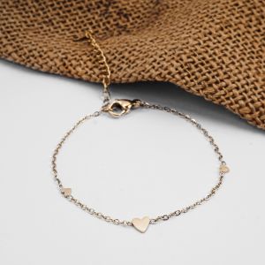 Gelang Hati – Titanium Steel 18K Vacuum Plated (HR12006)