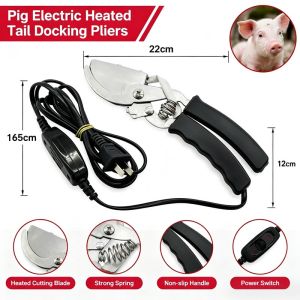 New electric tail cutting pliers for pig farms pig tail cutting pliers tourniquet switch tail cutting pliers