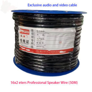(50M) Royal Cord #16x2 eters Professional Speaker Wire