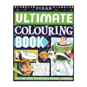Disney Pixar The Ultimate Colouring Book for Kids with 70 pages