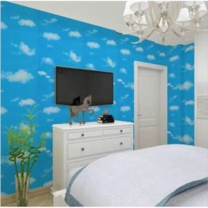 Walpaper Lem Dinding - Wallpaper Stiker Dinding - Wallpaper Tembok Kamar Tidur Ruang Tamu motif