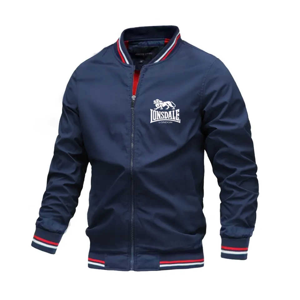 Lonsdale Harrington Blue Navy Lonsdale Harrington Jacket Men's