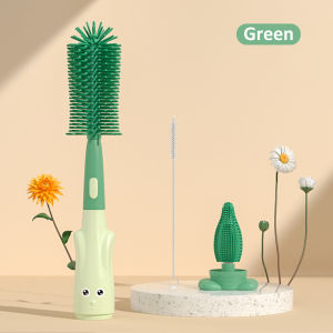 Lakoe Baby Milk Bottle Brush 3in1 Baby Silicone Pacifier Bottle Brush/Baby Milk Bottle Straws