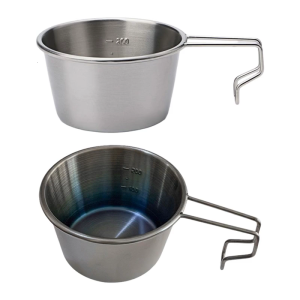 Practical 200ml Camping Bowl Enhancing Surfaces Outdoor Backpacking Cookware Portable Camping Dishware for Travel Use