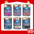 Pate Thức Ăn Ướt Snappy Tom Real Meat Cho Mèo Trưởng Thành - Lon Lớn 400g. 