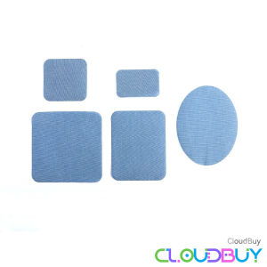 C.B. 5PCS/Set Jeans Patch Iron on Patches for Clothing Repair Pants Knee Repairs Applique Denim Patch