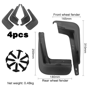 4 Pcs Karpet Lumpur Mud Guard Karpet Roda Mudguard Karpet Lumpur Belakang Toyota Corolla Altis