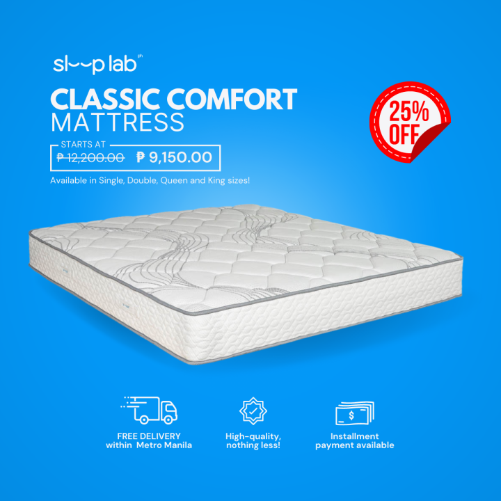 Sleeplab Classic Comfort Mattress | Lazada PH