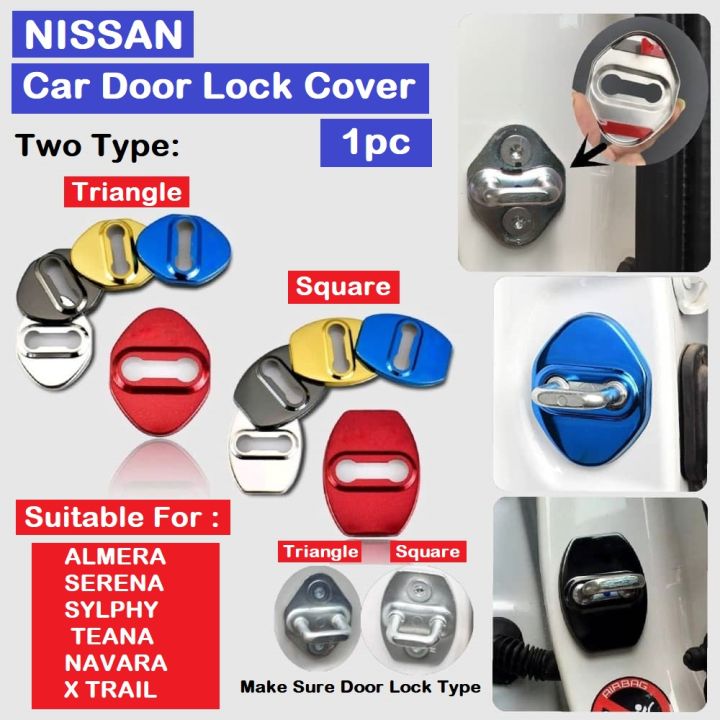 Malaysia Original Stock Nissan Car Door Lock Cover Door Lock Protector