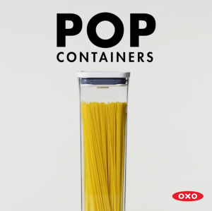 OXO Houseware Good Grips POP Container - Small Square Tall 2L (Dishwasher Safe)