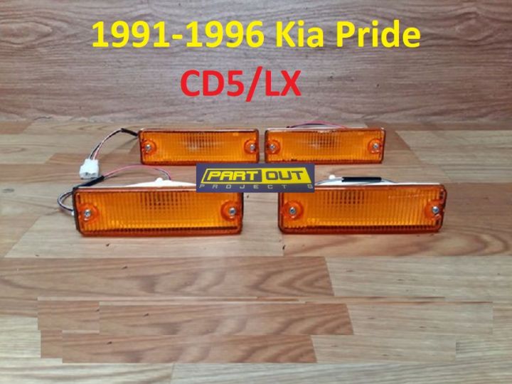 KIA PRIDE CD5 LX SEDAN BUMPER LIGHT 1991-1996 | Lazada PH