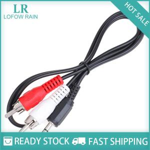LF Wholesale✨Flash Sale ✨ 3.5MM JACK MINI plugto 2 RCA MALE STEREO ohono Audio SPEAKER ADAPTER CABLE