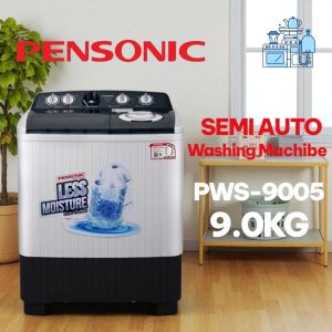 PENSONIC SEMI SUTO WASHING MACHINE 9.0KG 5 YEARS WARRANTY PWS-9005