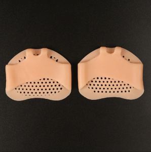 1 Pair (2pcs) Honeycomb Silicone Forefoot Insoles High Heel Shoes Pad Gel Insole Breathable Health Care Heel Pads Cushion Great for Leg Heel Pain Achilles Tendinitis Dry Anti Crack Moisturizing Ellgy Cracked Healing Foot Care