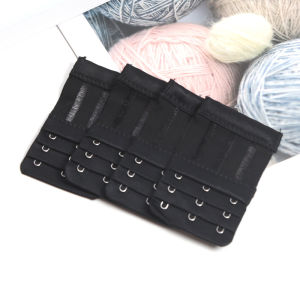 4Pcs/set 3 Hook Width 5.8cm Bra Extender Women Elastic Bra Extension Strap Hook Clip Expander Adjustable Buckle Accessories