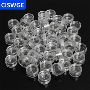 [COD] CISWGE AUTOPARTS 50 lọ kem trong suốt bình đựng mỹ phẩm mini bình đựng trong suốt cho móng tay