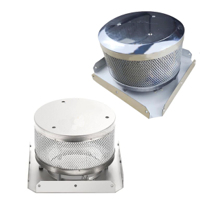 รูปร่างพีระมิดฮีตเตอร์หัวเผาแบบตาข่ายพร้อมฐาน7In แบบ3รูเหมาะสำหรับระบบทำความร้อนของไม้