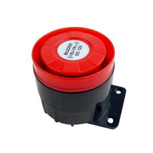 12V 24V 220V Security Alarm Siren With 120dB Sound Alert And LED Strobe Light For Home Office Safety System