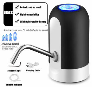 Home Water Bottle Pump USB Charging Automatic Drinking Water Pump Portable Electric Water Dispenser Water Bottle Switch