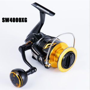 Japan Lurekiller Full Metal Spinning Jigging Saltist Reel SW4000XG- SW10000HG 35kgs Drag Ocea Boat Popping Fishing Reel