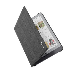 Bemi Cognita Tab 6e / 6+ / 6 ProC PU leather & Denim Protective Case - Dark Grey