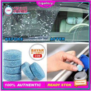 Ligallery - 1 Pcs Sabun Pembersih Wiper Kaca Mobil Glass Cleaner Tablet  Pembersih Jamur Pada Kaca Mobil